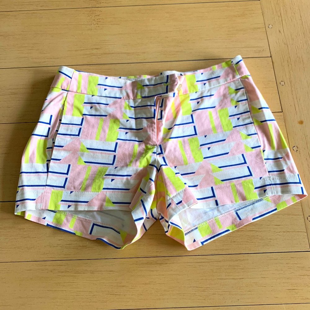 J. Crew Patterned Chino Shorts